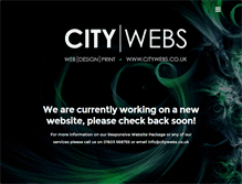 Tablet Screenshot of citywebs.co.uk